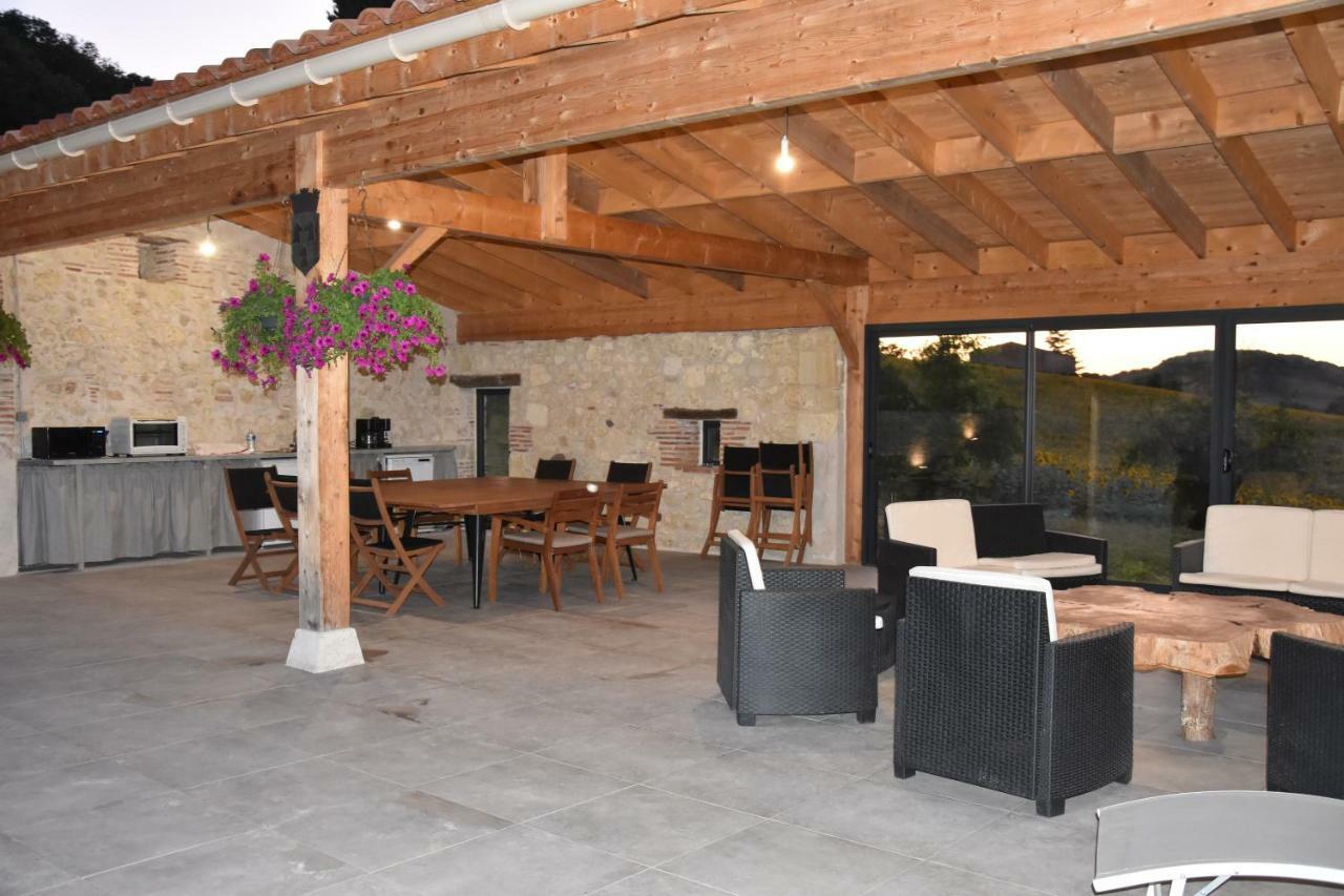 Domaine de calbiac Bed & Breakfast Dolmayrac Exterior foto